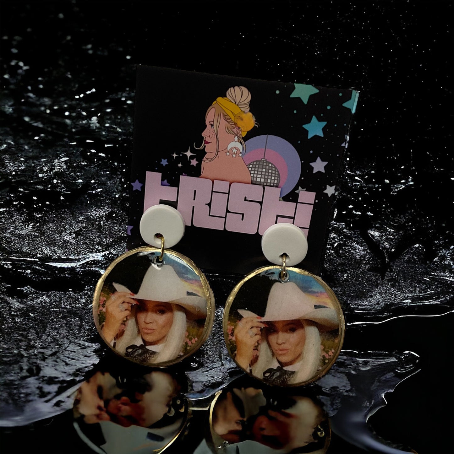 Cowgirl Bey inspired earrings