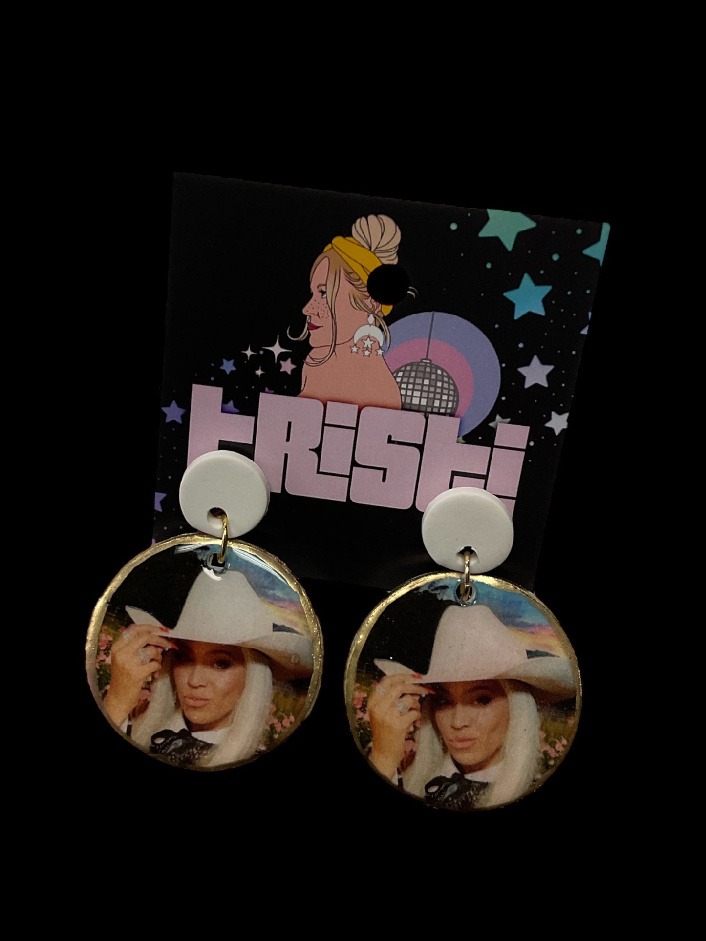 Cowgirl Bey inspired earrings